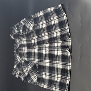 Vintage Ann Taylor Loft Y2K Plaid Skirt Size 2 Petite